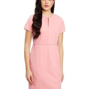 Symbol Premium Women's Sheath Dress (Knee Length | Desk-to-Dinner) (Available in Plus Sizes)
